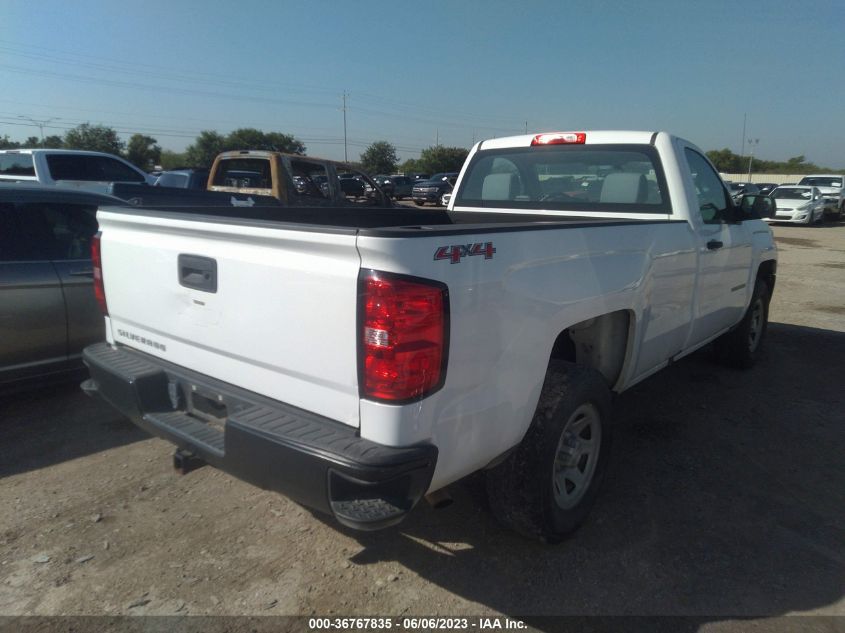 2016 CHEVROLET SILVERADO 1500 WORK TRUCK - 1GCNKNEC6GZ356815