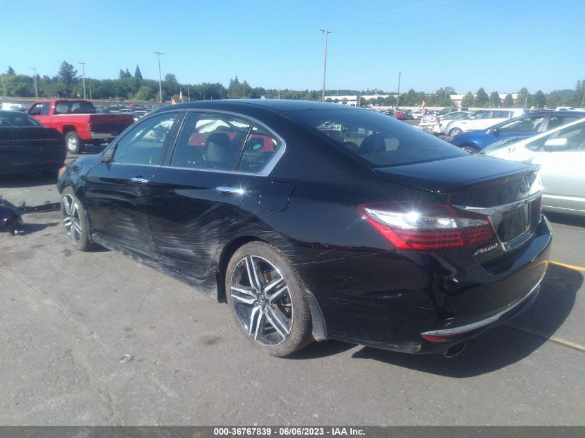 2017 HONDA ACCORD SEDAN SPORT SE - 1HGCR2F1XHA120118