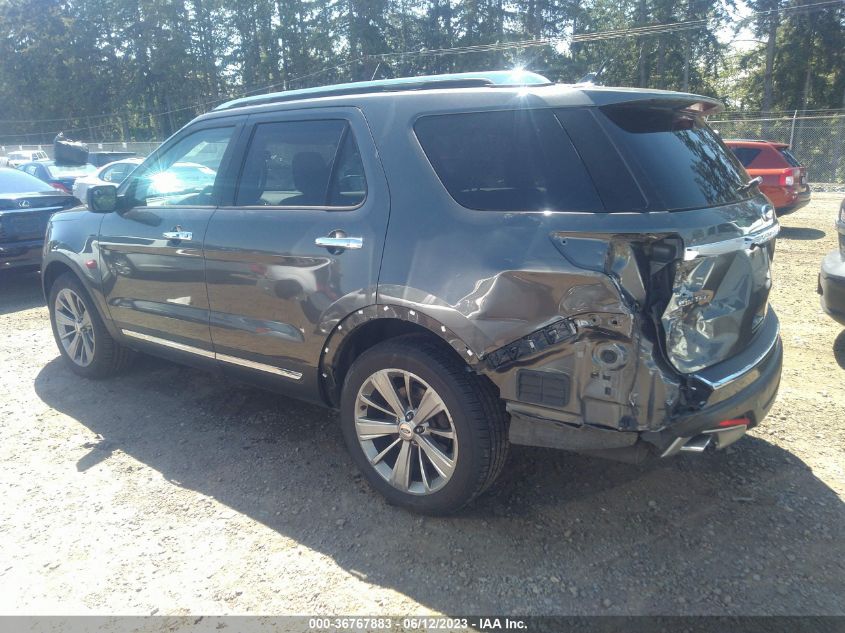 2018 FORD EXPLORER LIMITED - 1FM5K8F80JGA98964