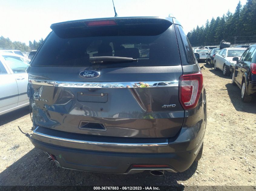 2018 FORD EXPLORER LIMITED - 1FM5K8F80JGA98964