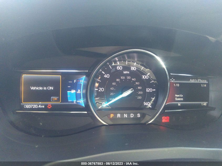 2018 FORD EXPLORER LIMITED - 1FM5K8F80JGA98964