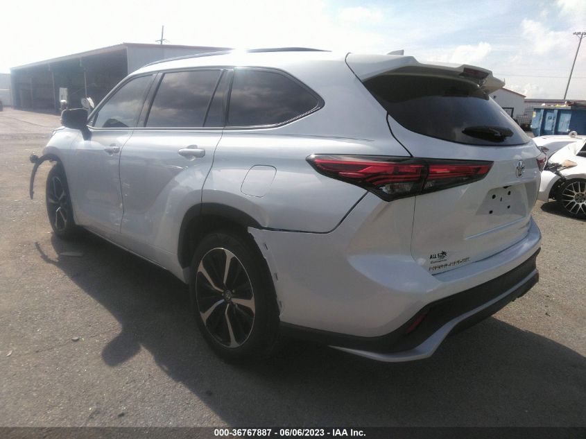 2022 TOYOTA HIGHLANDER XSE - 5TDLZRAH9NS105071