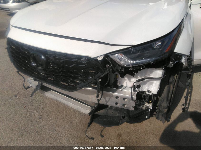 2022 TOYOTA HIGHLANDER XSE - 5TDLZRAH9NS105071