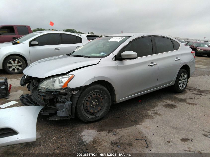 2014 NISSAN SENTRA SV - 3N1AB7AP8EL657242