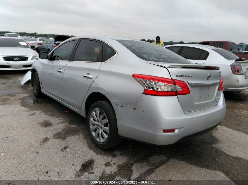 2014 NISSAN SENTRA SV - 3N1AB7AP8EL657242