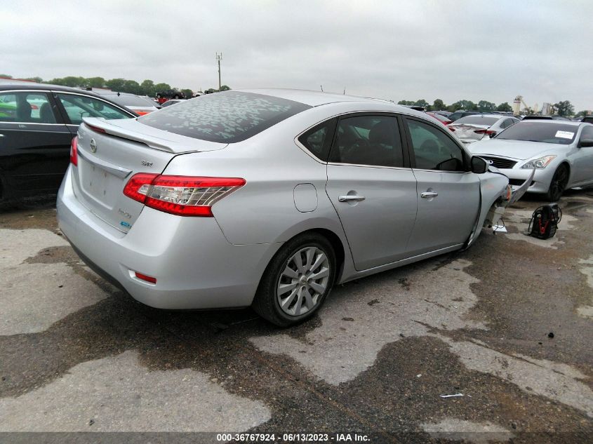 2014 NISSAN SENTRA SV - 3N1AB7AP8EL657242