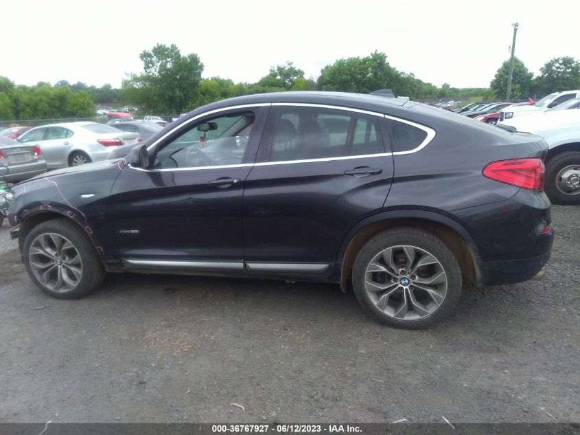 2016 BMW X4 XDRIVE28I - 5UXXW3C59G0R20465