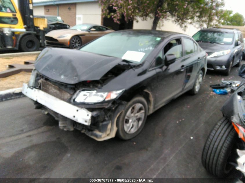 2015 HONDA CIVIC SEDAN LX - 19XFB2F55FE208488