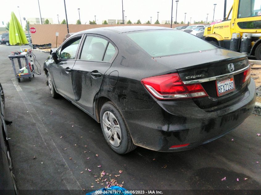2015 HONDA CIVIC SEDAN LX - 19XFB2F55FE208488