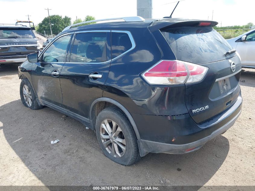 2016 NISSAN ROGUE S/SL/SV - KNMAT2MT8GP661644