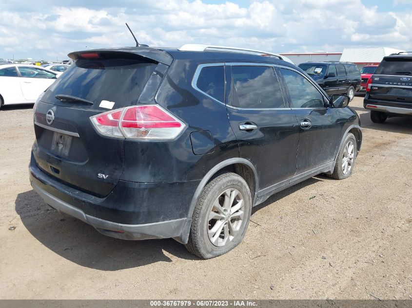 2016 NISSAN ROGUE S/SL/SV - KNMAT2MT8GP661644