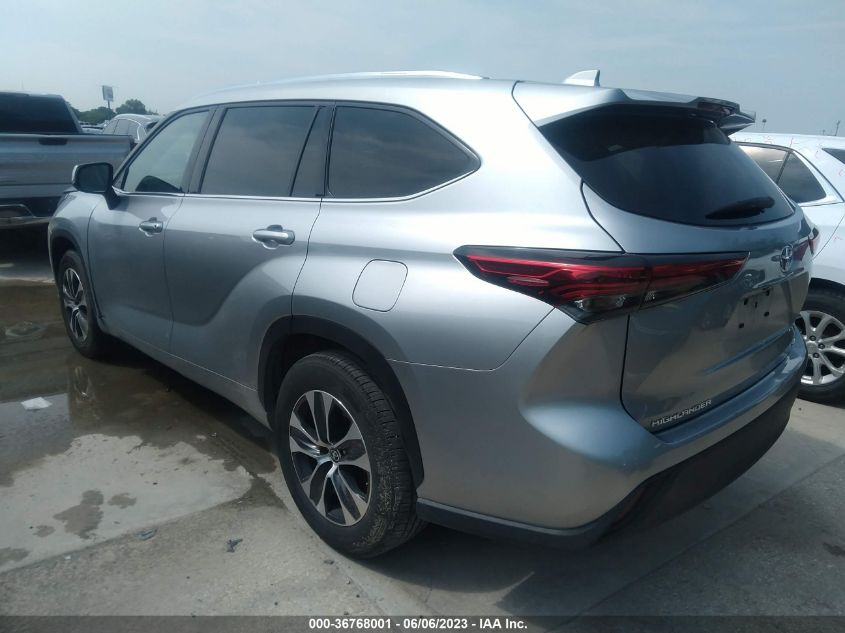 2021 TOYOTA HIGHLANDER XLE - 5TDGZRAH5MS040400