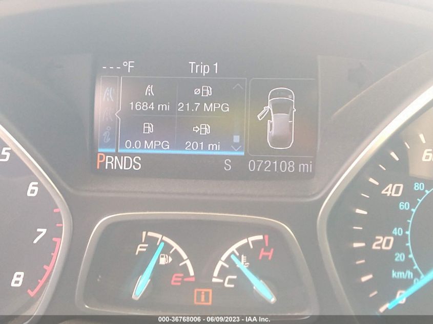 2015 FORD ESCAPE TITANIUM - 1FMCU9J95FUA04318