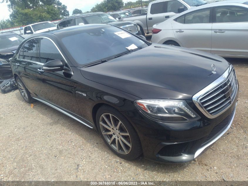 2014 MERCEDES-BENZ S-CLASS S 63 AMG - WDDUG7JB5EA041544