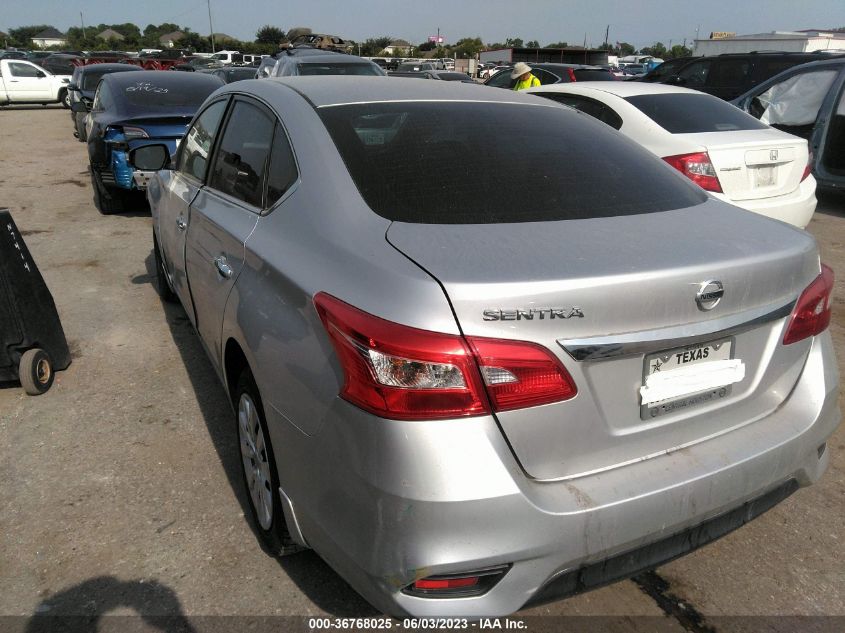 2016 NISSAN SENTRA S - 3N1AB7AP9GY313604