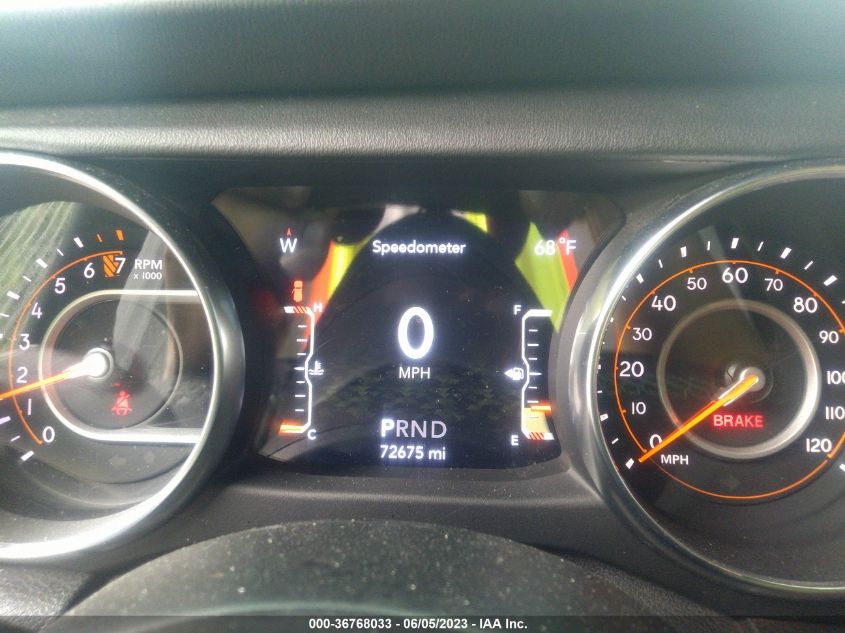2019 JEEP WRANGLER UNLIMITED SAHARA - 1C4HJXEG0KW671408