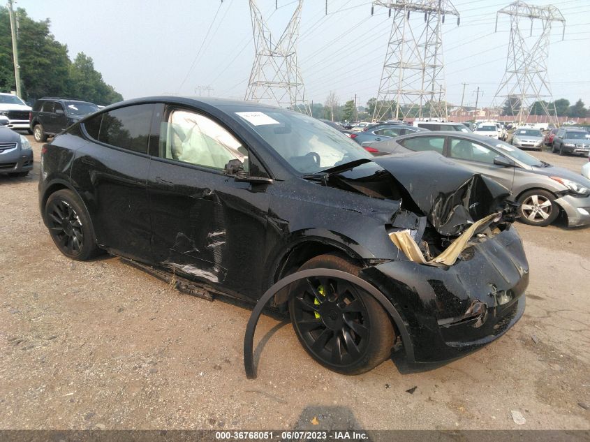 2021 TESLA MODEL Y LONG RANGE - 5YJYGDEE1MF066820