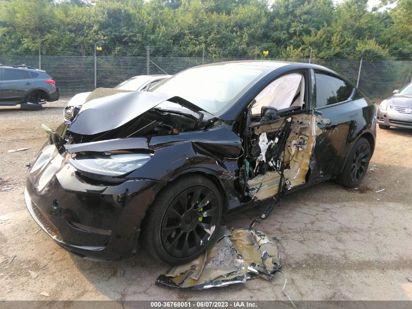 2021 TESLA MODEL Y LONG RANGE - 5YJYGDEE1MF066820
