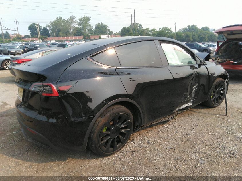2021 TESLA MODEL Y LONG RANGE - 5YJYGDEE1MF066820