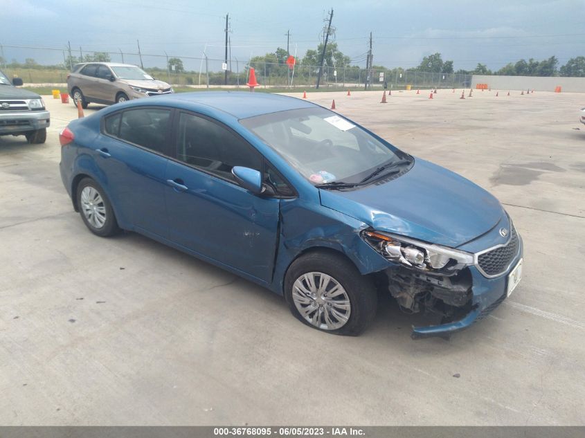 2015 KIA FORTE LX - KNAFX4A69F5282499