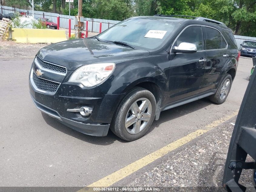 2014 CHEVROLET EQUINOX LTZ - 2GNALDEK3E6105991