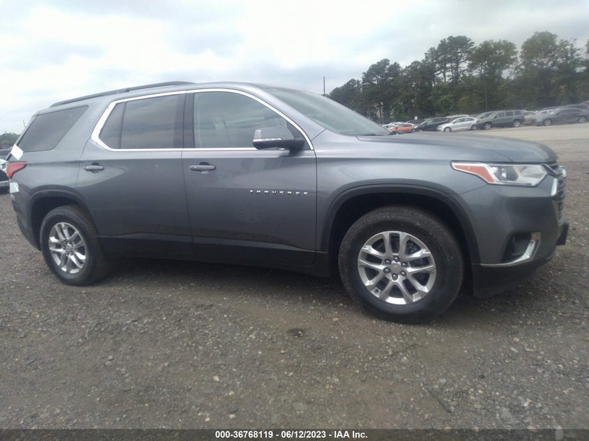 VIN 1GNEVGKW4MJ194511 2021 CHEVROLET TRAVERSE LT CLOTH