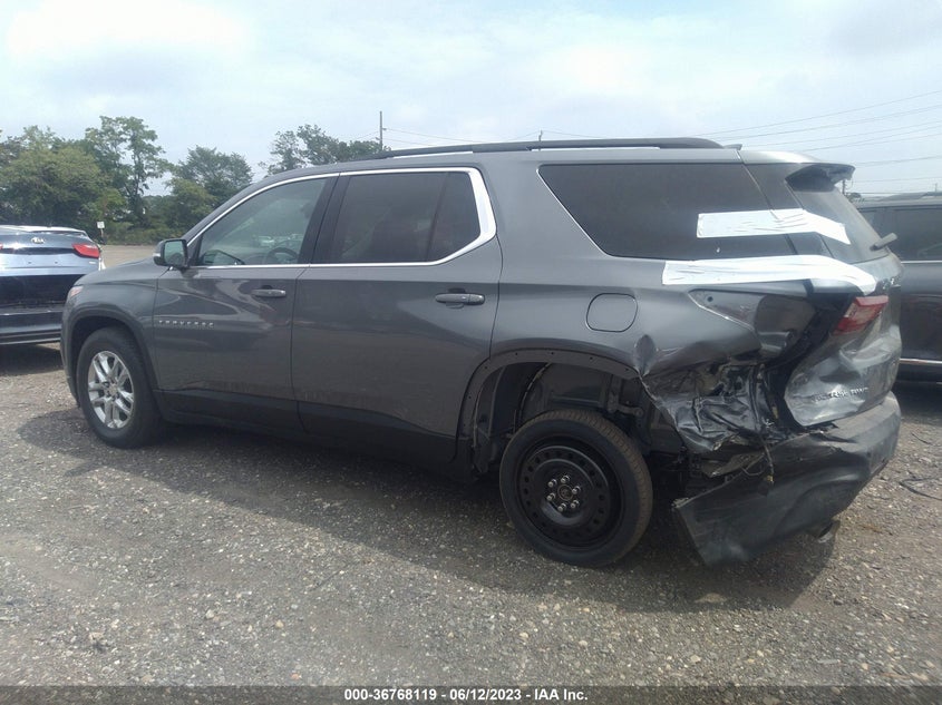 VIN 1GNEVGKW4MJ194511 2021 CHEVROLET TRAVERSE LT CLOTH