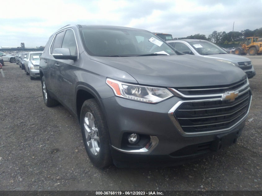 VIN 1GNEVGKW4MJ194511 2021 CHEVROLET TRAVERSE LT CLOTH