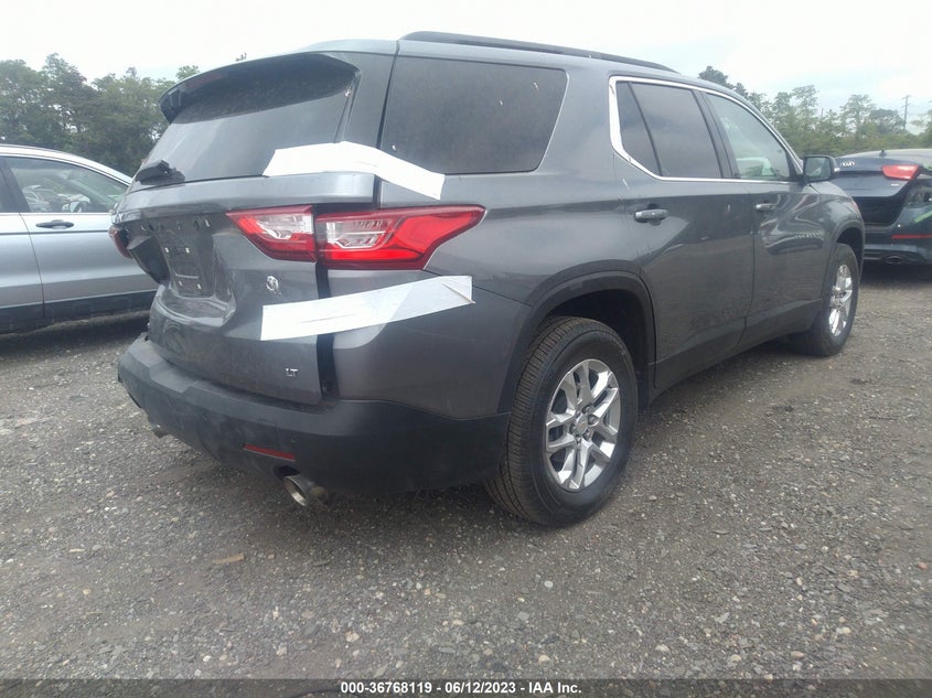 VIN 1GNEVGKW4MJ194511 2021 CHEVROLET TRAVERSE LT CLOTH
