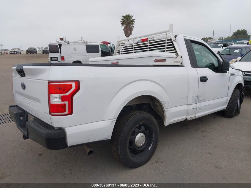 VIN 1FTMF1CB4JKF22705 2018 FORD F-150 XL/XLT