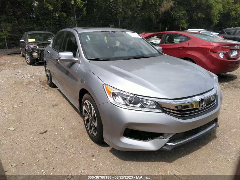 2016 HONDA ACCORD SEDAN EX-L - 1HGCR2F92GA123244