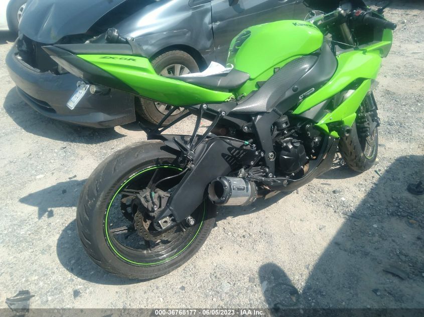 2009 KAWASAKI ZX600 R - JKAZX4R129A012187