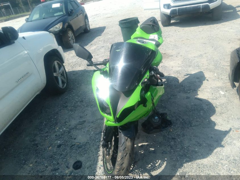 2009 KAWASAKI ZX600 R - JKAZX4R129A012187