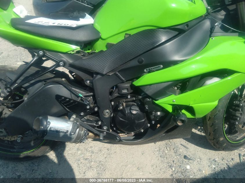 2009 KAWASAKI ZX600 R - JKAZX4R129A012187