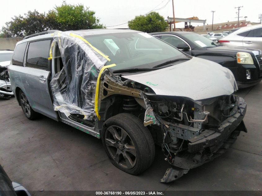 2020 TOYOTA SIENNA SE - 5TDXZ3DC7LS085799