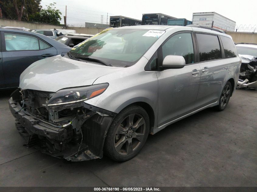 2020 TOYOTA SIENNA SE - 5TDXZ3DC7LS085799