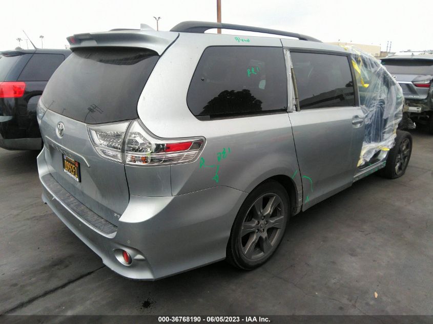 2020 TOYOTA SIENNA SE - 5TDXZ3DC7LS085799