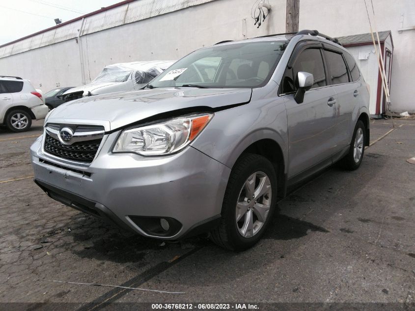 2016 SUBARU FORESTER 2.5I LIMITED - JF2SJAHC8GH502732