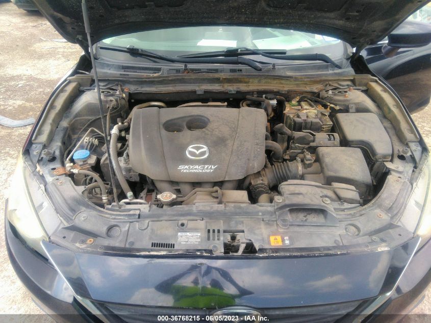 2014 MAZDA MAZDA3 I TOURING - JM1BM1V74E1114500