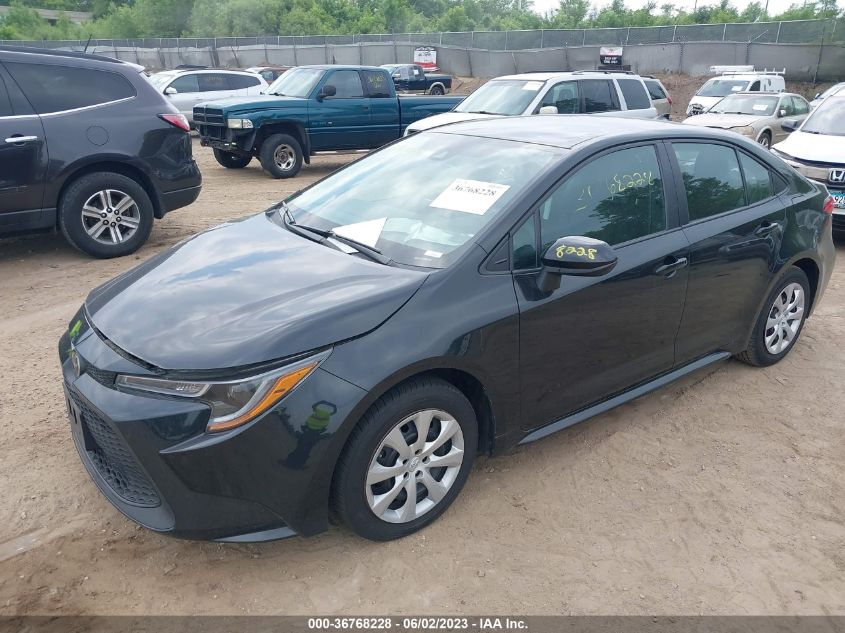 2021 TOYOTA COROLLA LE - 5YFEPMAE6MP237770