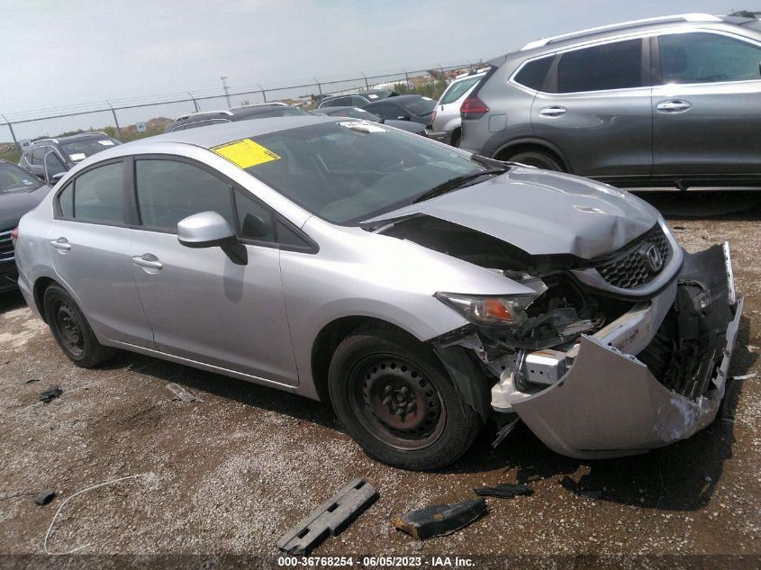 2013 HONDA CIVIC SDN LX - 19XFB2F52DE077498