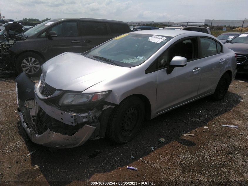 2013 HONDA CIVIC SDN LX - 19XFB2F52DE077498