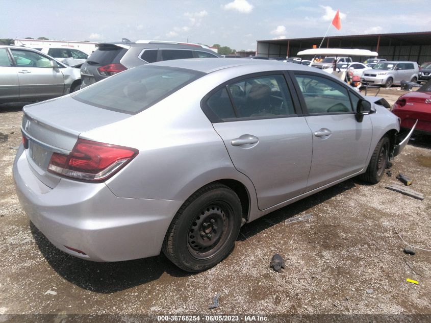 2013 HONDA CIVIC SDN LX - 19XFB2F52DE077498