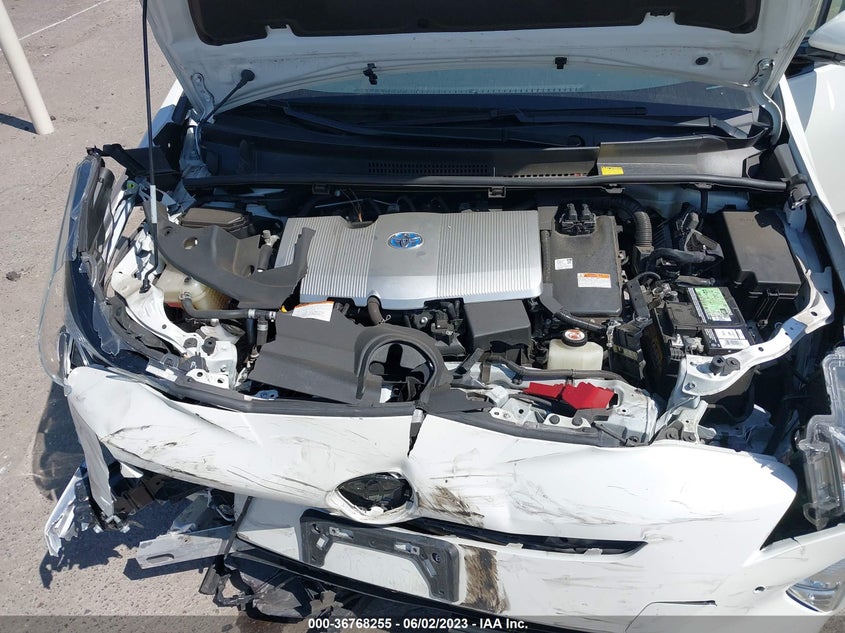 VIN JTDKARFUXJ3064034 2018 TOYOTA PRIUS TWO/TWO ECO/THREE