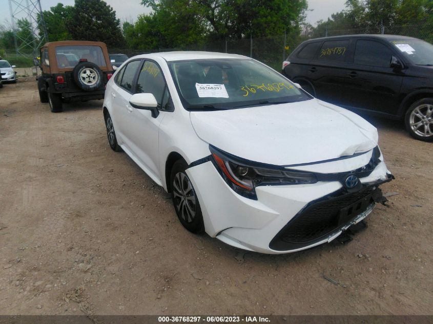 2022 TOYOTA COROLLA HYBRID LE - JTDEAMDE6NJ052900