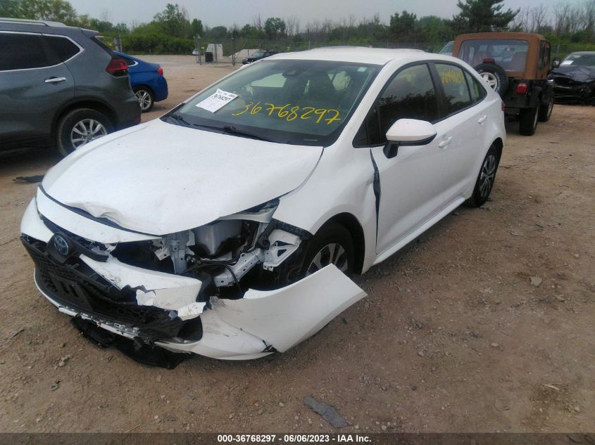 2022 TOYOTA COROLLA HYBRID LE - JTDEAMDE6NJ052900