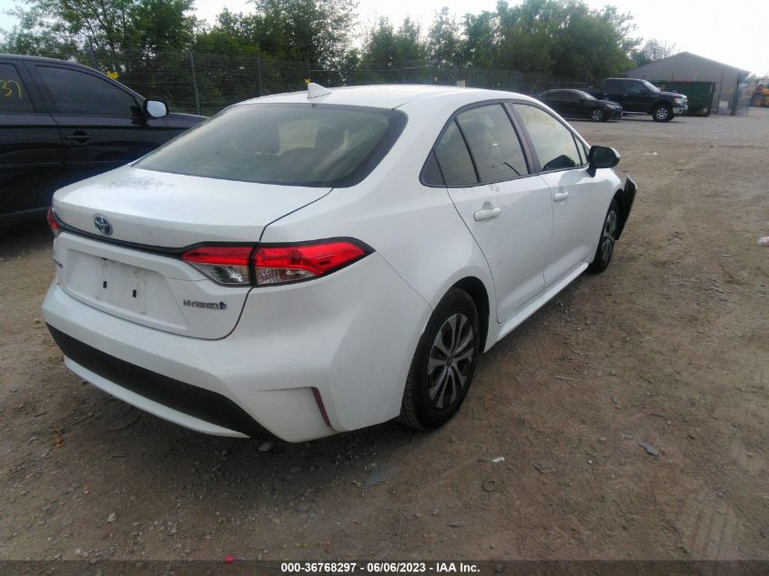 2022 TOYOTA COROLLA HYBRID LE - JTDEAMDE6NJ052900