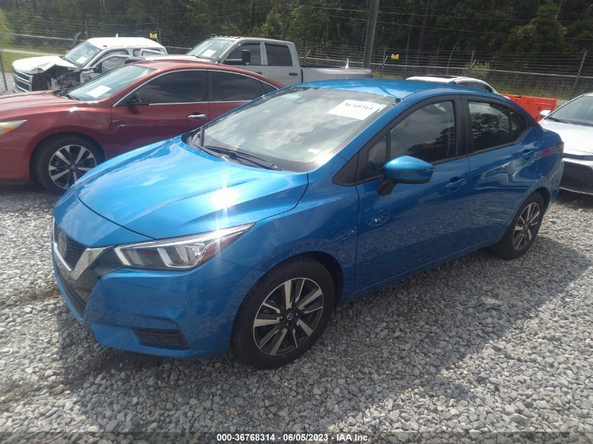 2021 NISSAN VERSA SV - 3N1CN8EV3ML854770