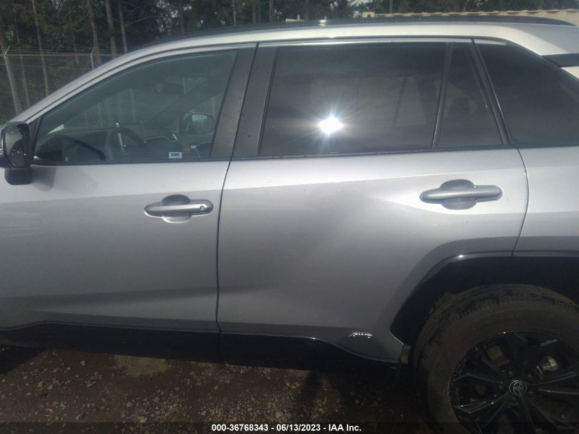 2022 TOYOTA RAV4 HYBRID SE - 4T3T6RFV2NU098521
