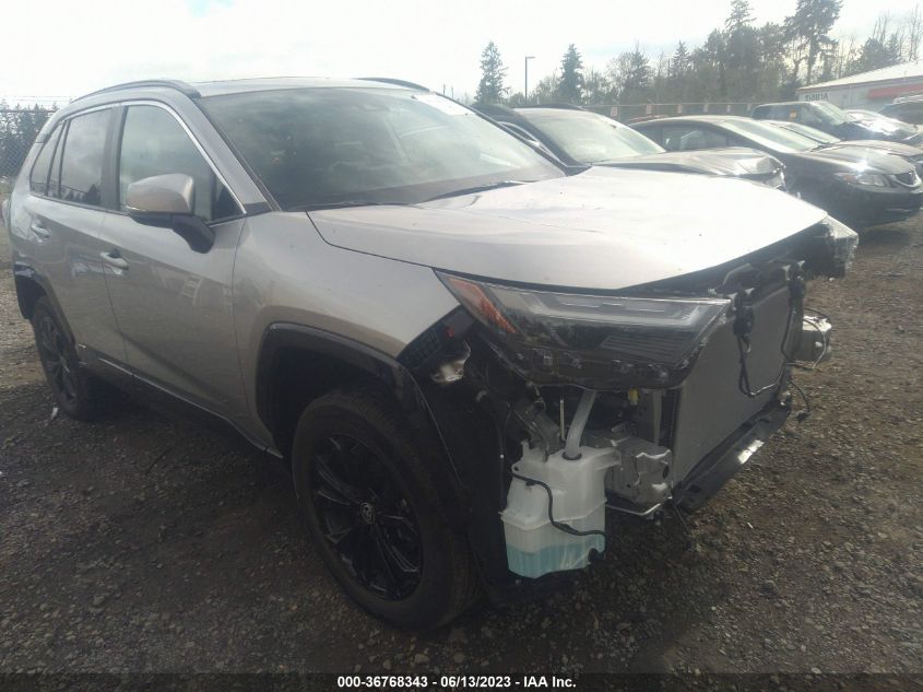 2022 TOYOTA RAV4 HYBRID SE - 4T3T6RFV2NU098521